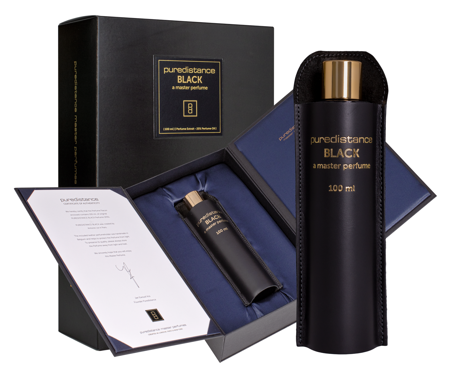Puredistance Black Perfume Flacon 100 ml